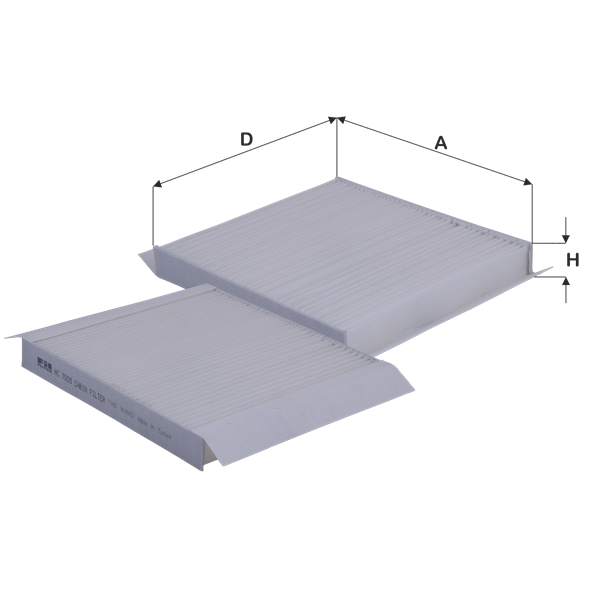 Fil Filtre HC 7009 HC 7009