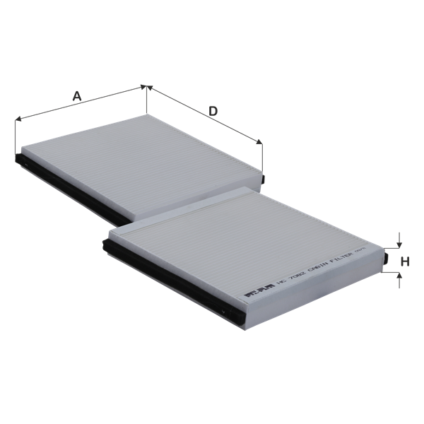 Fil Filtre HC 7082 HC 7082