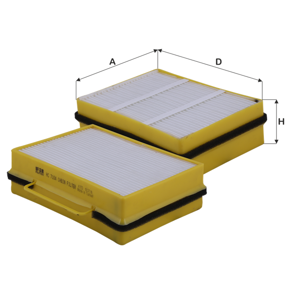 Fil Filtre HC 7104 HC 7104