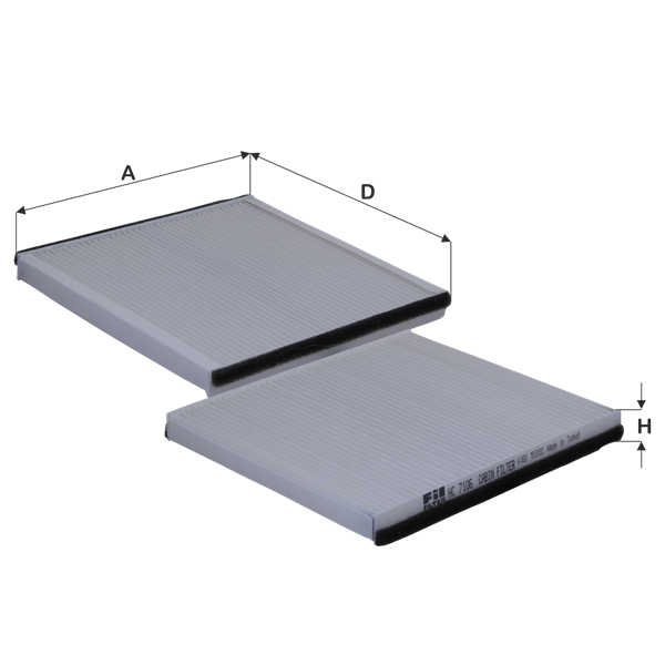 Fil Filtre HC 7106 HC 7106