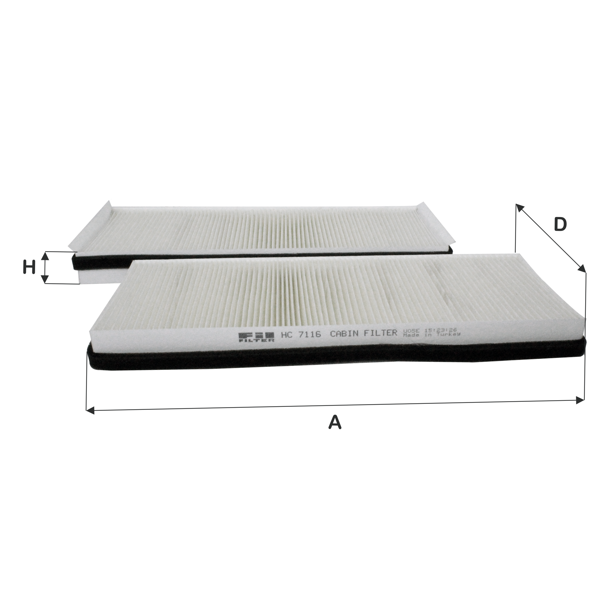 Fil Filtre HC 7116 HC 7116