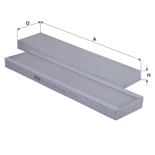 Fil Filtre HC 7117 HC 7117