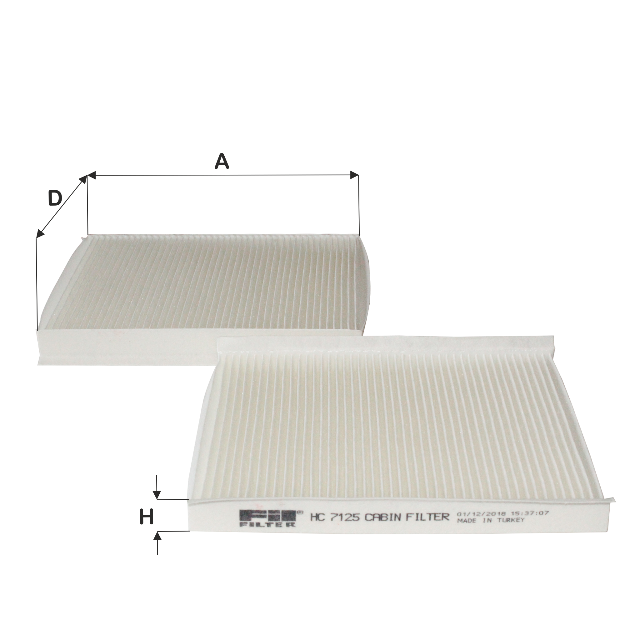 Fil Filtre HC 7125 HC 7125