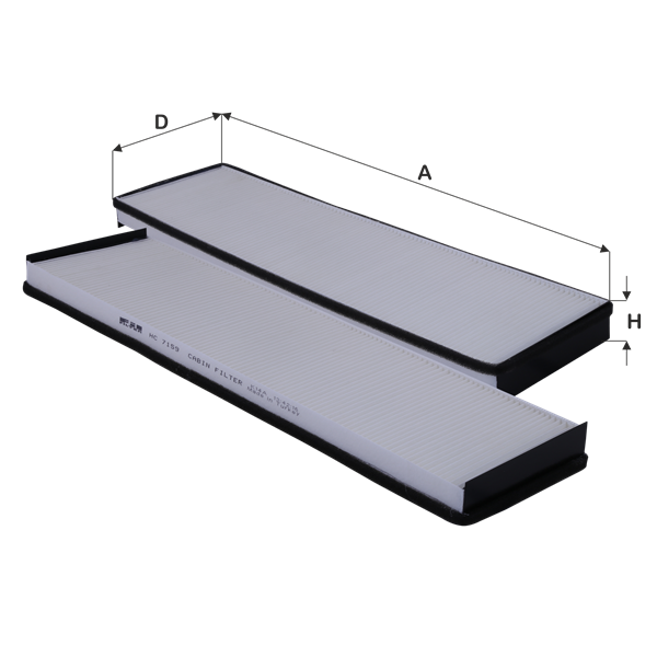Fil Filtre HC 7159 HC 7159
