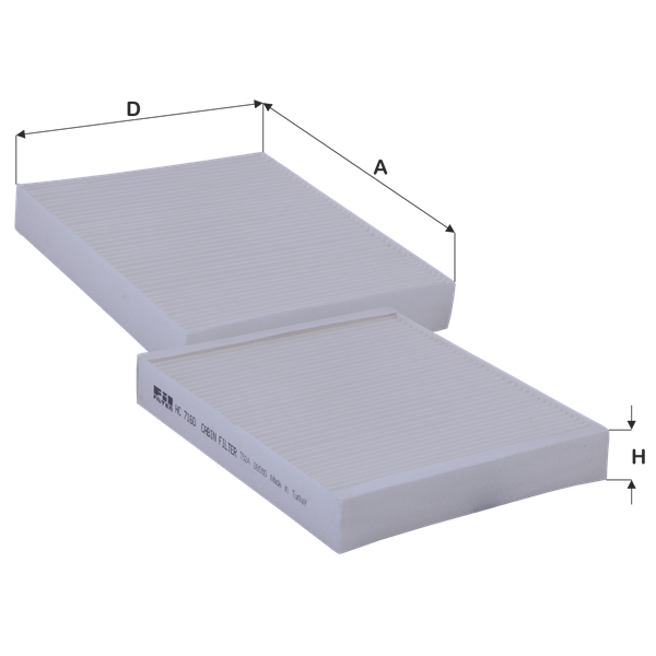 Fil Filtre HC 7160 HC 7160