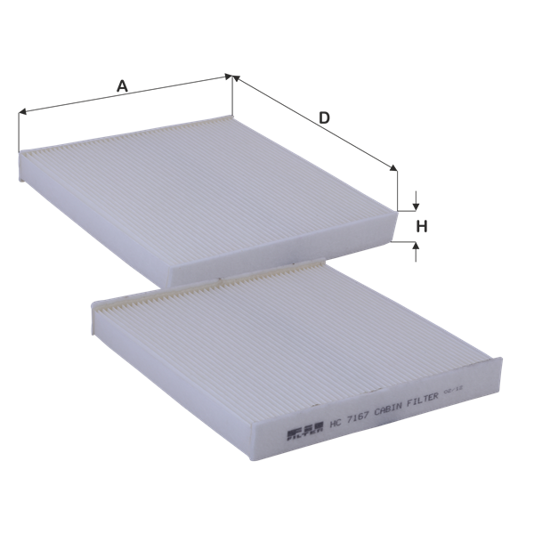 Fil Filtre HC 7167 HC 7167