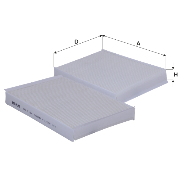 Fil Filtre HC 7184 HC 7184