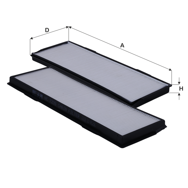 Fil Filtre HC 7205 HC 7205