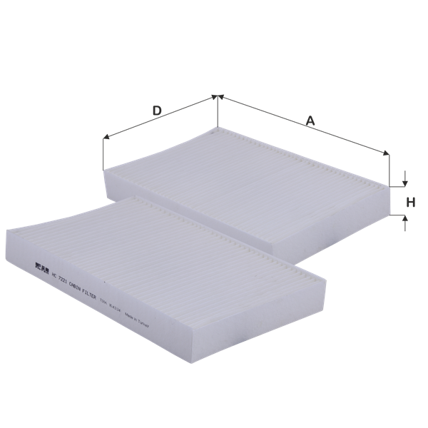 Fil Filtre HC 7221 HC 7221