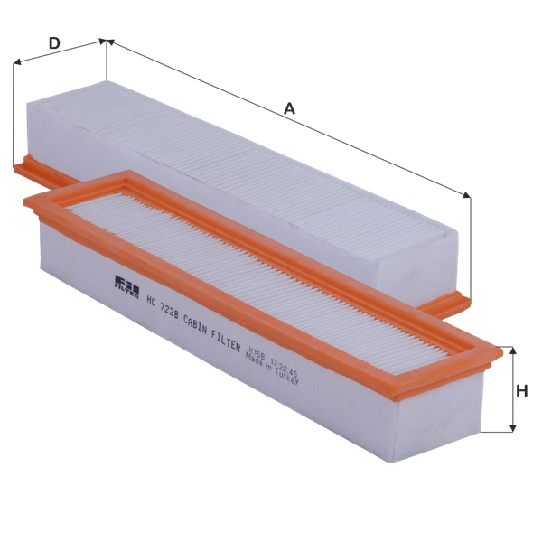 Fil Filtre HC 7228 HC 7228